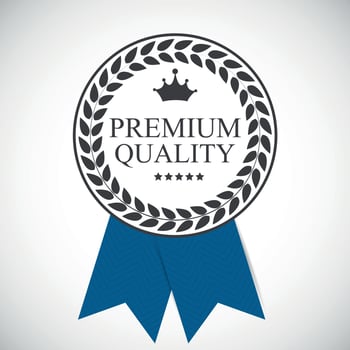 Premium Quality Label Vector Illustration