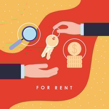 renting house cartel vector