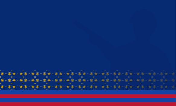 Background Bonifacio Day vector illustration. Background Rizal Day Vector Illustration, and Copy Space Area. Suitable to be placed on content with that theme.