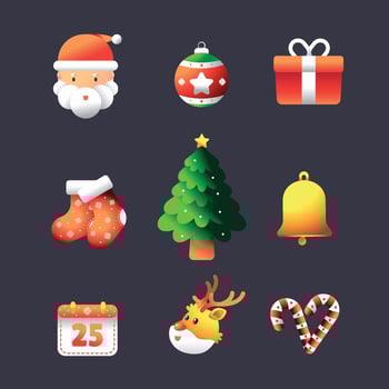 Christmas Icon Set vector