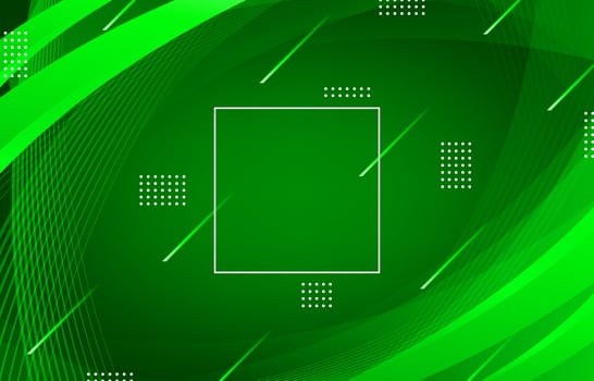 Modern Wave Green Background vector