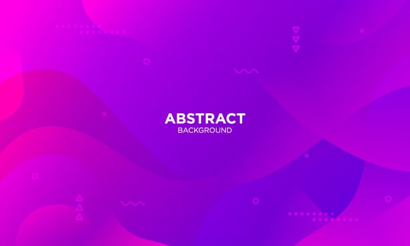 Abstract Purple Fluid Wave Background vector
