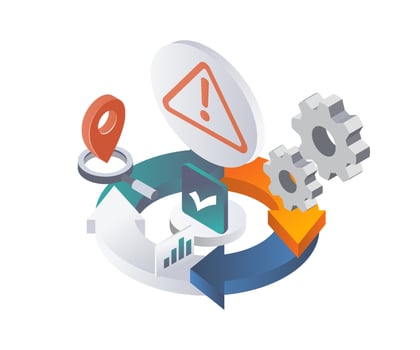 Risk Management and warning vector