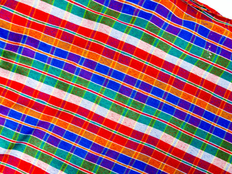 loincloth or Scottish Tissue style isolated on white background. photo