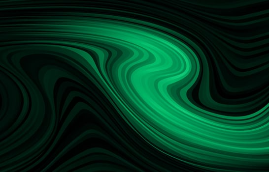 Green marble abstract background. Marbling artwork texture vector