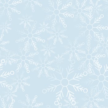 Snowflake pattern design background vector
