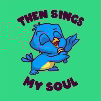 vintage animal slogan typography then sings my soul for t shirt design vector
