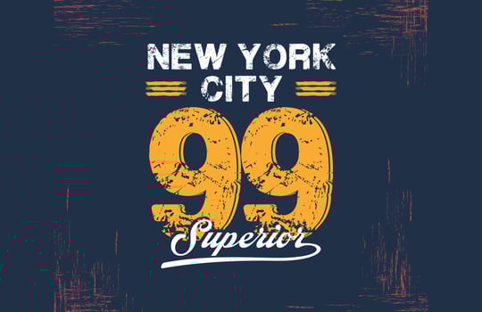 varsity college New York typo... vector
