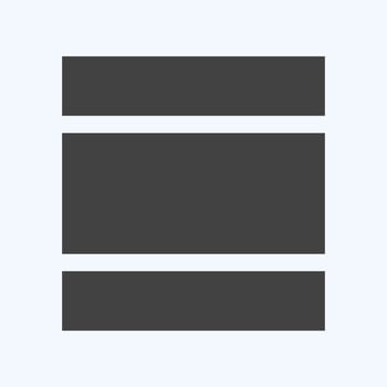 Icon View Day - Glyph Style - Simple illustration,Editable stroke vector