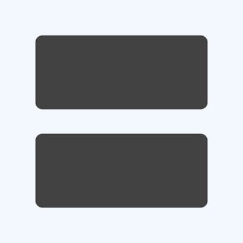 Icon View Array - Glyph Style - Simple illustration,Editable stroke vector