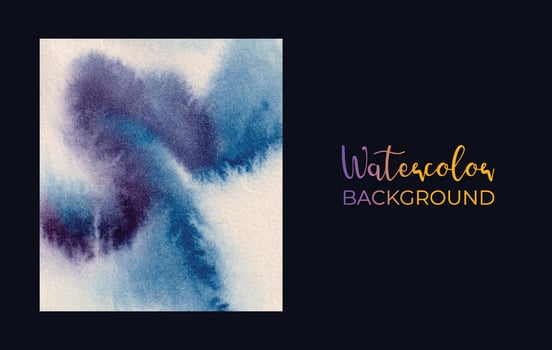 abstract watercolor paint background, vector illustration