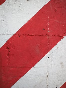 Red and white stripes photo