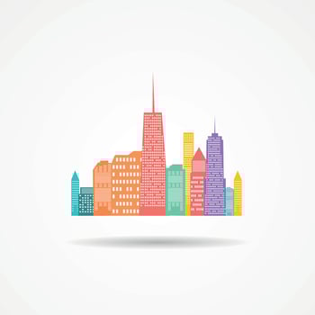 City Icon Vector Illustration