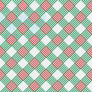 Red, green, Christmas team background pattern for screening on various materials such as bags, handkerchiefs, curtains, sheets, wrapping paper, boxes, cards, cell phone cases, mugs, plates, etc. vector