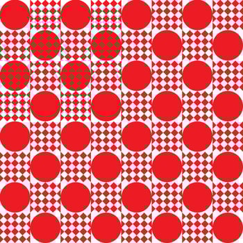 Red, green, Christmas team background pattern for screening on various materials such as bags, handkerchiefs, curtains, sheets, wrapping paper, boxes, cards, cell phone cases, mugs, plates, etc. vector