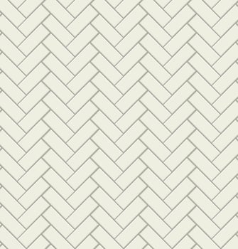 Subway tile pattern. Metro white ceramic bricks background. Vector realistic illustration.