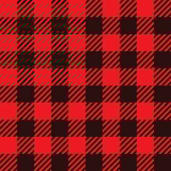 Seamless Buffalo Plaid Pattern vector
