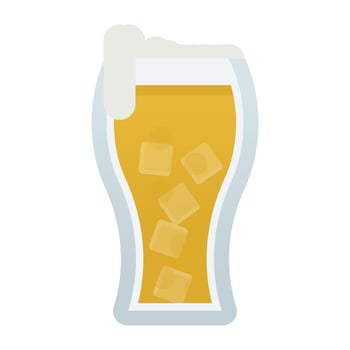 Trendy Beer Concepts vector