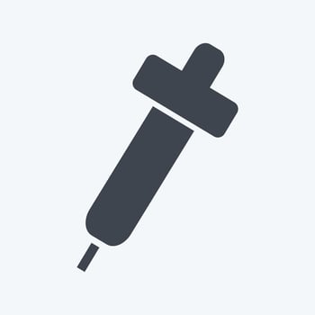 Icon Colorize - Glyph Style - Simple illustration,Editable stroke vector