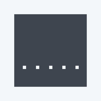 Icon Crop Original - Glyph Style - Simple illustration,Editable stroke vector