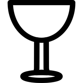 glass glass icon. icon outlines. glass cup vector