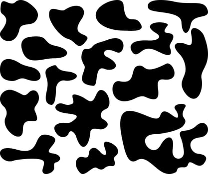 Cow spots pattern vector