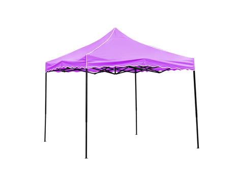 Purple rain tent. photo