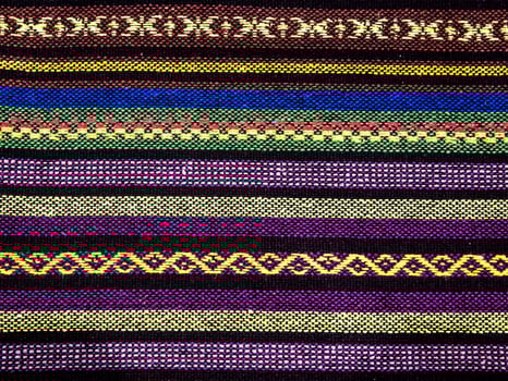 Thai sarong pattern. photo