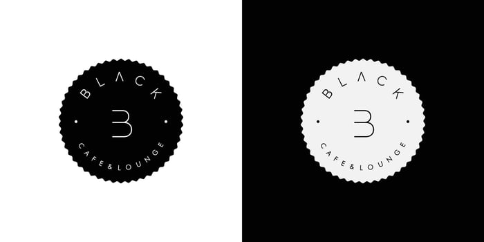 Modern and unique letter B initials logo design 3 vector