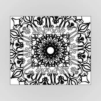 Mandala vector element round ornament decoration