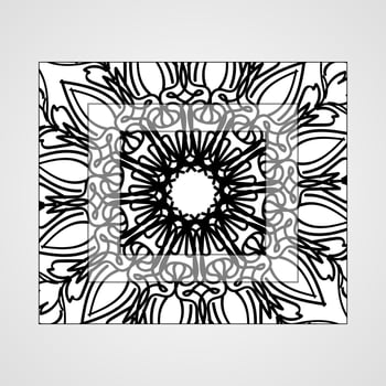 Mandala vector element round ornament decoration