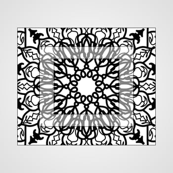 Mandala vector element round ornament decoration