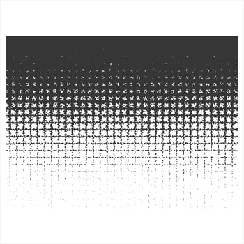 vector halftone black and white background pattern
