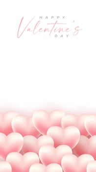 Happy Valentine's Day . Valentine Day Greeting Card . Vector illustrations
