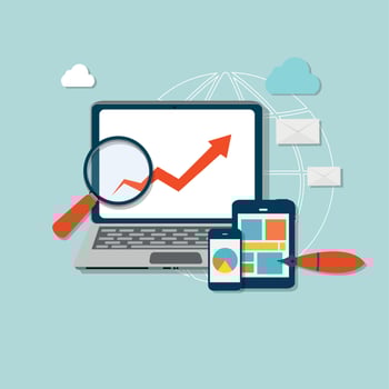 Computer busness icon vector illustration