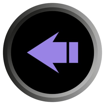 Arrow on white background vector