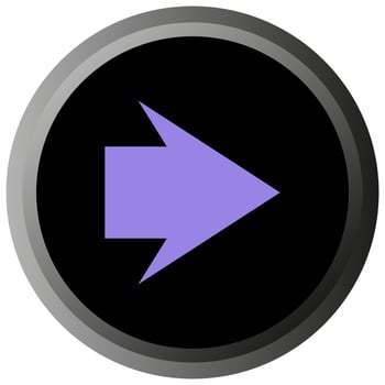 Arrow on white background vector