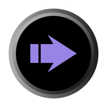 Arrow on white background vector