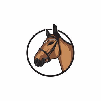 horse illustration vector
