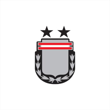 simple vector sports team logo