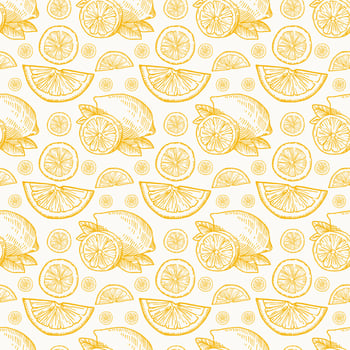 Lemon Seamless Pattern Design vector