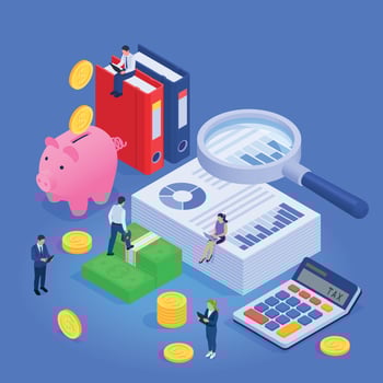 Accounting And Audit Concept vector
