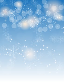 Abstract Beauty Christmas and New Year Background. Vector Illust