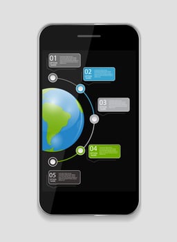 Infographic Templates for Business Vector Illustration.