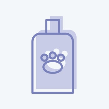 Icon Veterinary Medicine - Two Tone Style - Simple illustration,Editable stroke vector