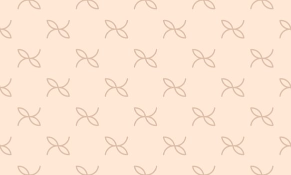 seamless pattern with lines resembling a butterfly and a leaf vector