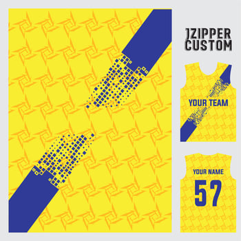 yellow pattern with halftone,abstract concept vector jersey pattern template for printing or sublimation sports uniforms football volleyball basketball e-sports cycling and fishing