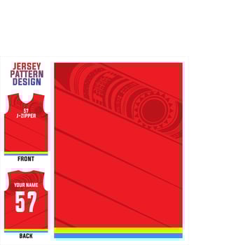abstract concept vector jersey pattern template for printing or sublimation sports uniforms football volleyball basketball e-sports cycling and fishing