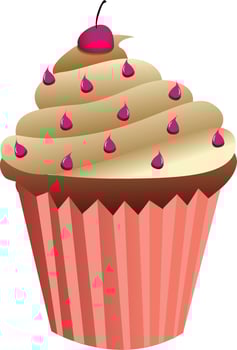 cake cartoon illustration  cute clip art vector