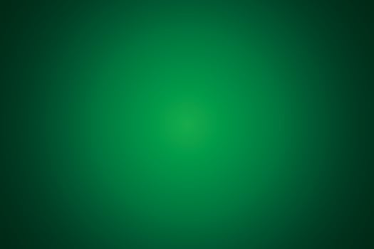 Abstract gradient background with green color, spotlight pattern. Vector illustration.